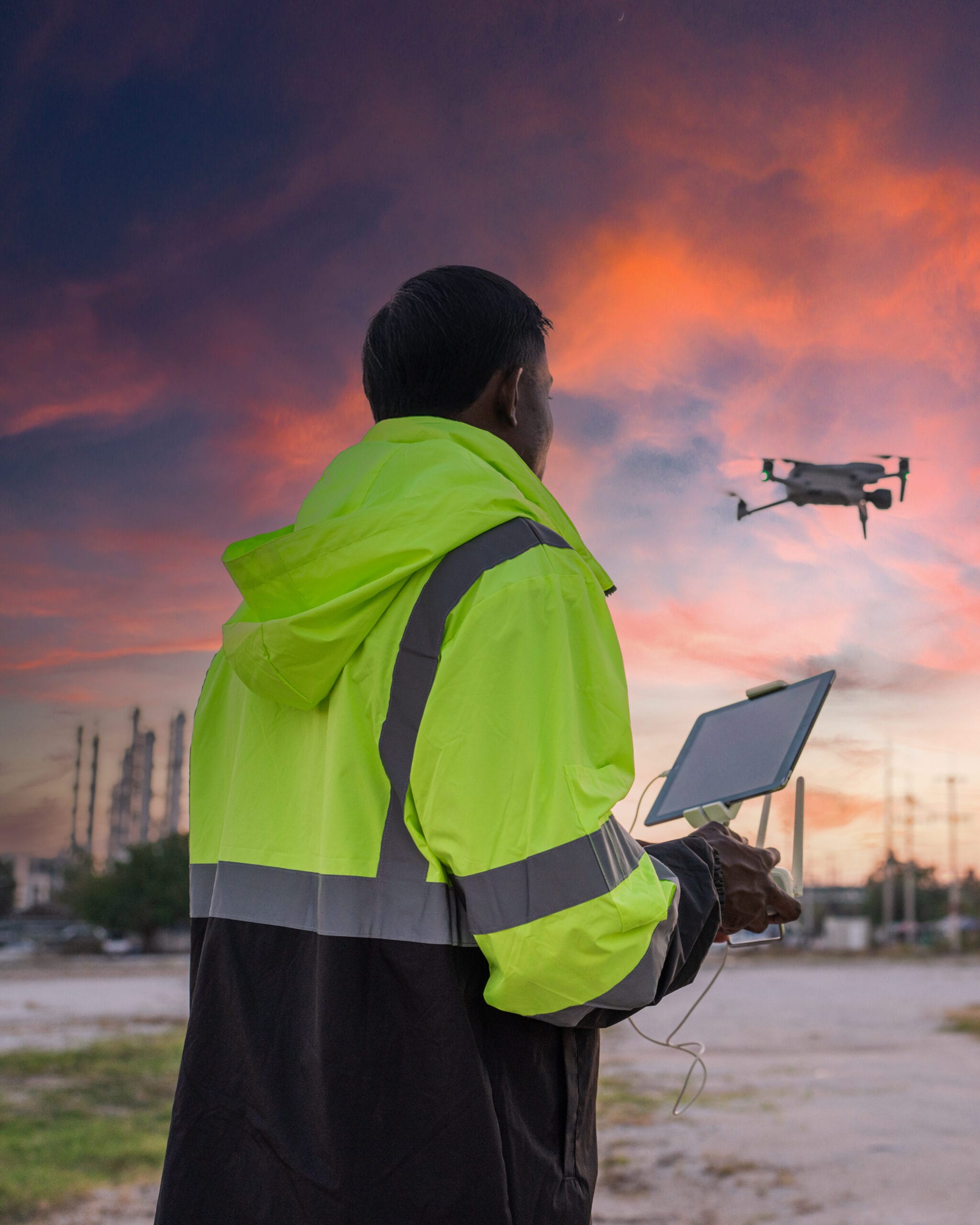 Lekker Studios - team of engineer specialists pilot drone on constr 2024 08 17 05 31 02 utc 1 scaled | Professional Luxury Photography